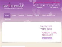 Tablet Screenshot of echo-3d-passion.com